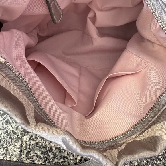 Coach Silver and Gray Shoulder Bag - Picture 10 of 11